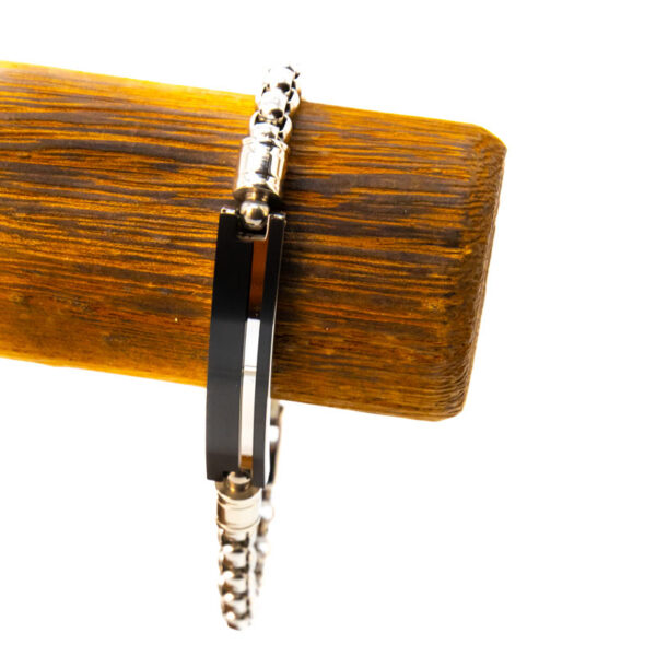 Bracelet homme argent - le conquérant